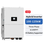 Deye SUN-125K-SG02HP3-EU-GM10 hybrid inverter 125 kW 3-faset højvolt