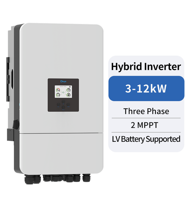 Deye SUN-8K-SG05LP3-EU-SM2 hybrid inverter 8 kW 3-faset