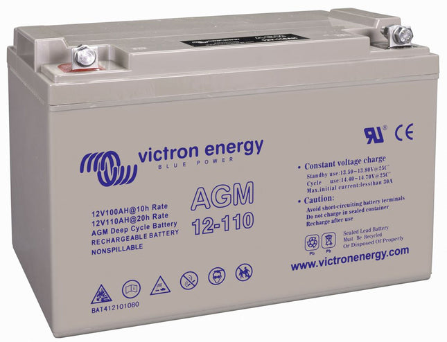 Victron AGM Deep Cycle batteri 12V 110AH