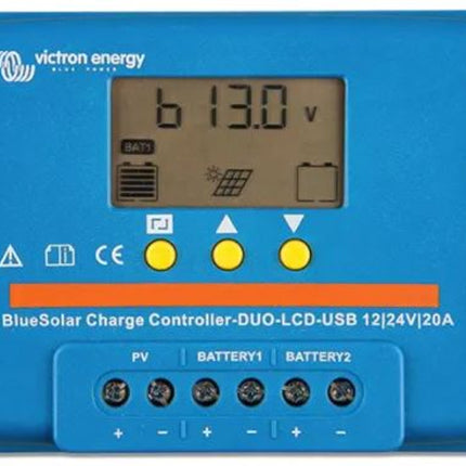 Victron BlueSolar Duo PWM-lcd&usb 12/24V-20A