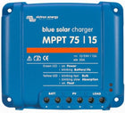 Victron BlueSolar MPPT 75/15 solcelleregulator set forfra