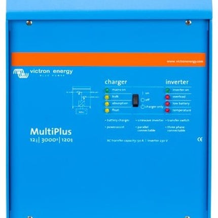 Victron Multi inverter/lader 12V/3000W/120A-16