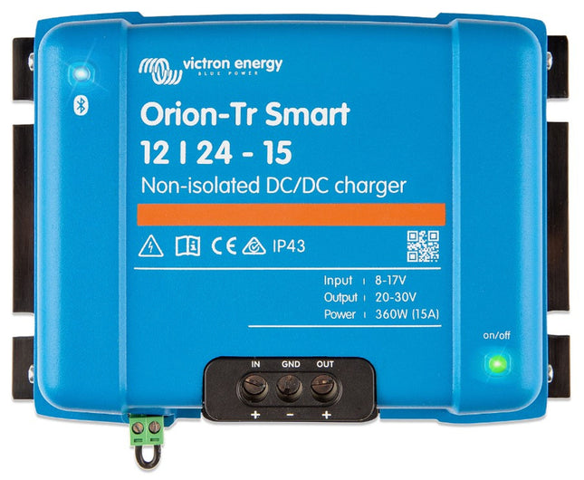 Victron Orion-Tr Smart Dc/dc lader 12/24V/15A