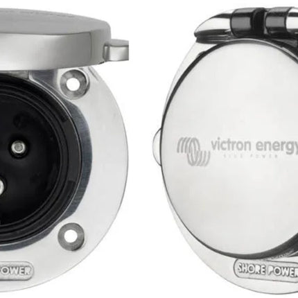 Victron Power Inlet 16A Rustf.stål