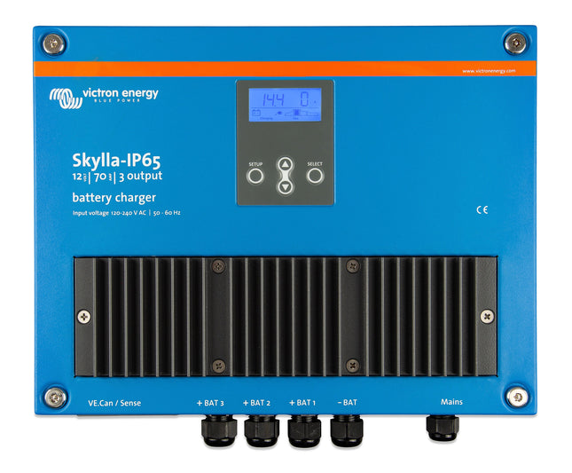 Victron Skylla IP65 lader 12V/70A 3 Udg.