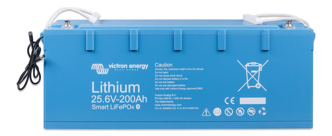 Victron Lithium LiFePO4 25,6V 200AH Smart
