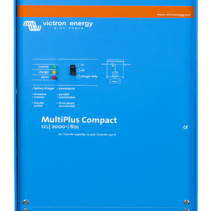 Victron MultiPlus C inverter/lader 12V/2000W/80