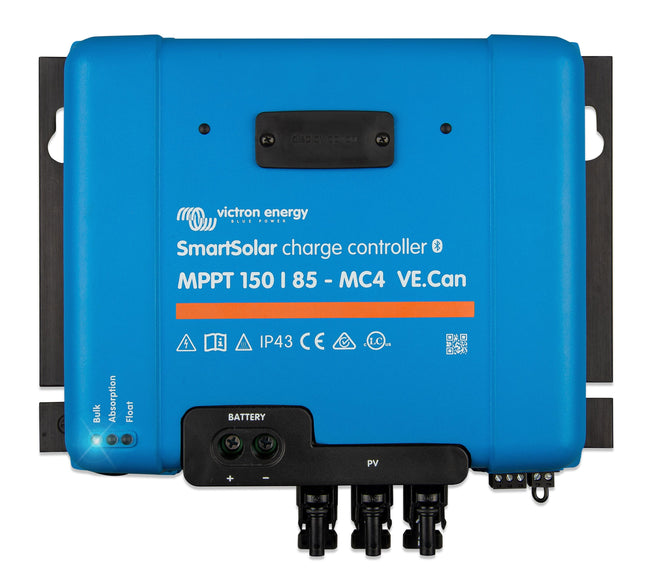 Victron SmartSolar MPPT 150/85-Tr VE.Can solcelleregulator set forfra