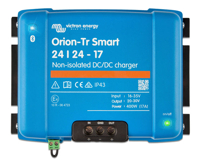 Victron Orion-Tr Smart Dc/dc lader 24V/24V/17A