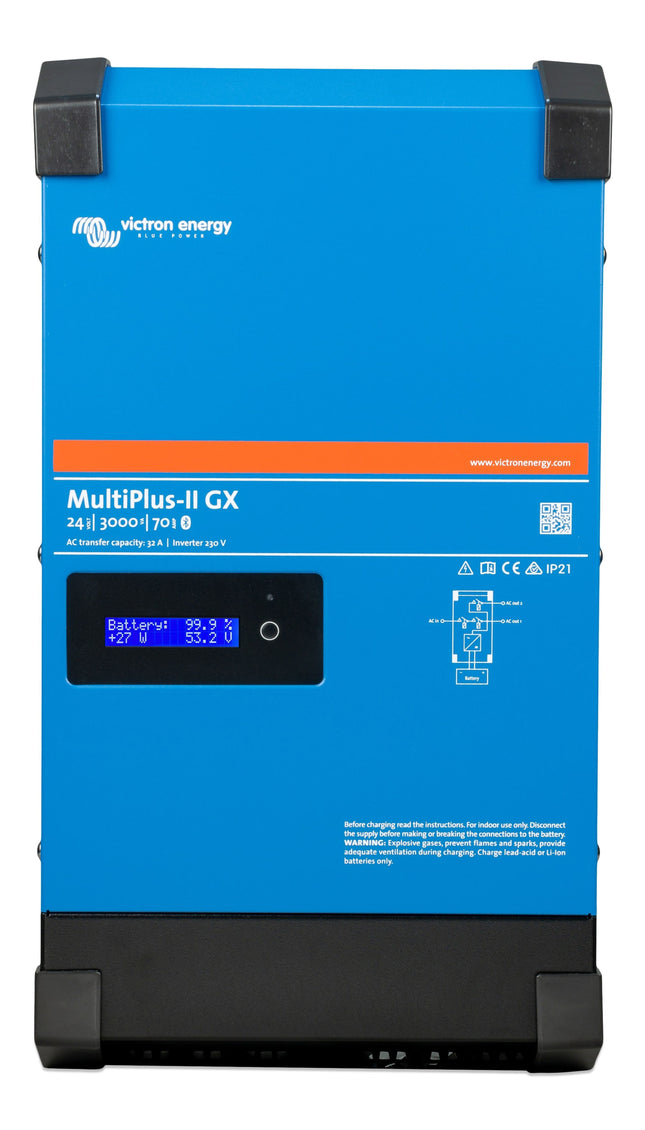 Victron MultiPlus inverter/lader 24V/3000W/70A GX
