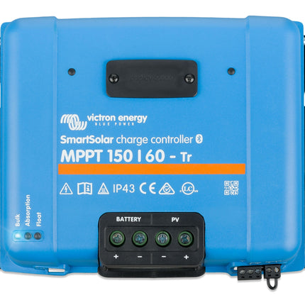 Victron SmartSolar MPPT 150/60-Tr solcelleregulator set forfra