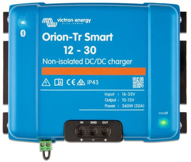 Victron Orion-Tr Smart Dc/dc lader 12/12-30A