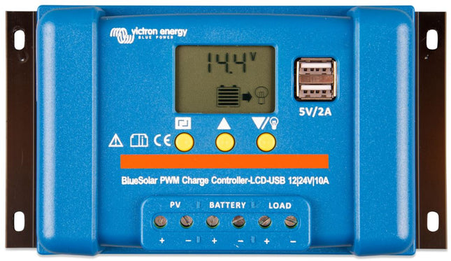 Victron BlueSolar PWM-lcd&usb 12/24V-10A