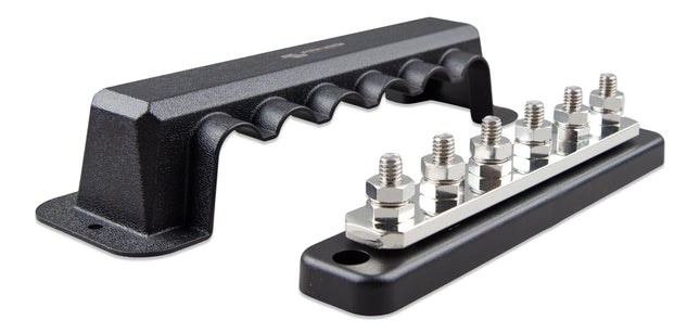 Victron samleskinne 250A 6P + cover