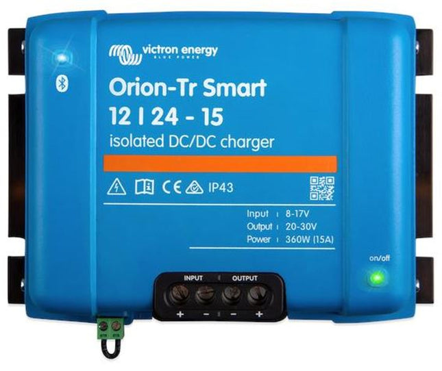 Victron Orion-Tr Smart Iso. Dc/dc lader 12V/24V/15A