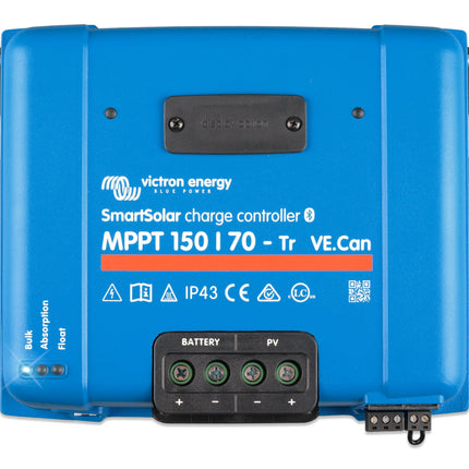 Victron SmartSolar MPPT 150/70-Tr VE.Can solcelleregulator set forfra