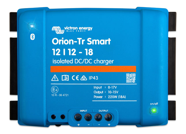 Victron Orion-Tr Smart Iso. Dc/dc lader 12V/12V/18A