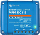 Victron BlueSolar MPPT 100/15 solcelleregulator set forfra