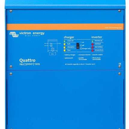 Victron Quattro inverter/lader 24V/5000W/120A