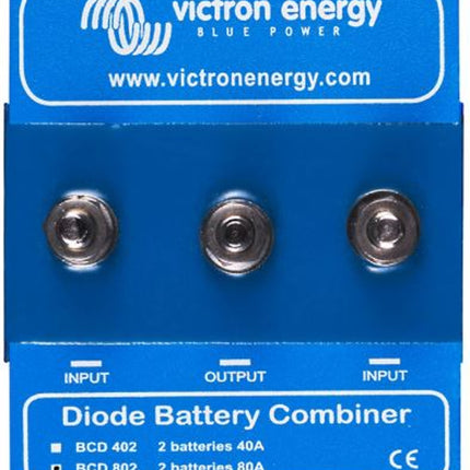 Victron BCD 802 2 batterier 80A Diode batteriskiller