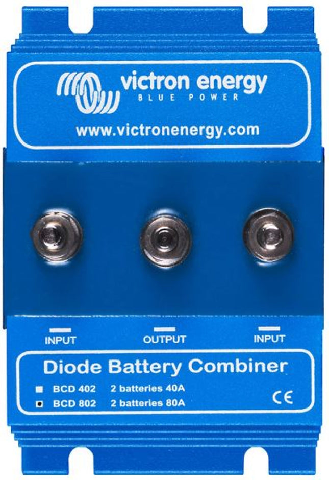 Victron BCD 802 2 batterier 80A Diode batteriskiller
