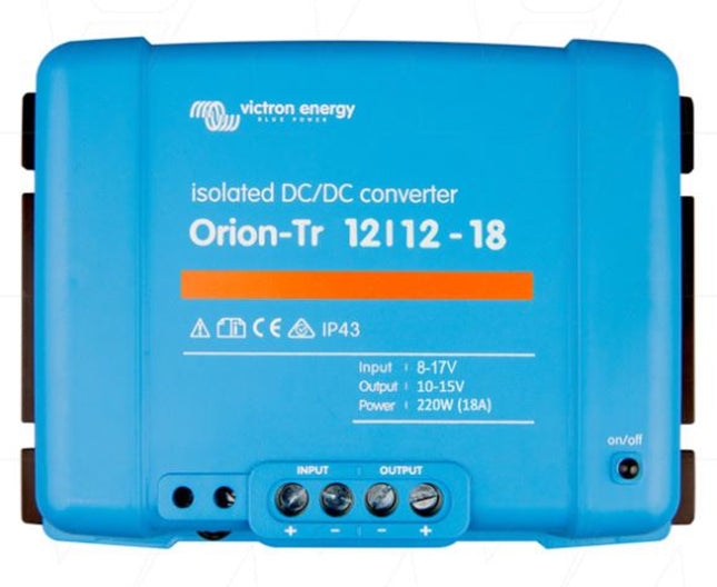 Victron Orion-Tr converter 12V/12V/18A