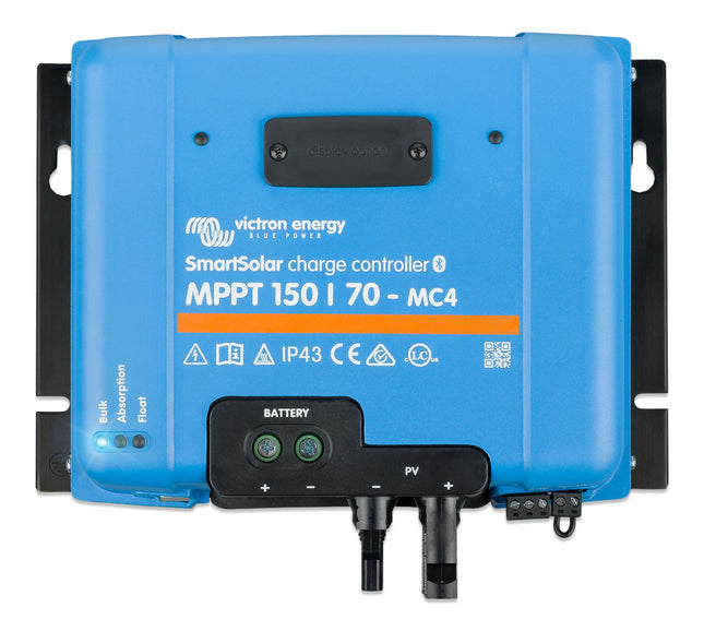 Victron SmartSolar MPPT 150/70-MC4 VE.Can solcelleregulator set forfra