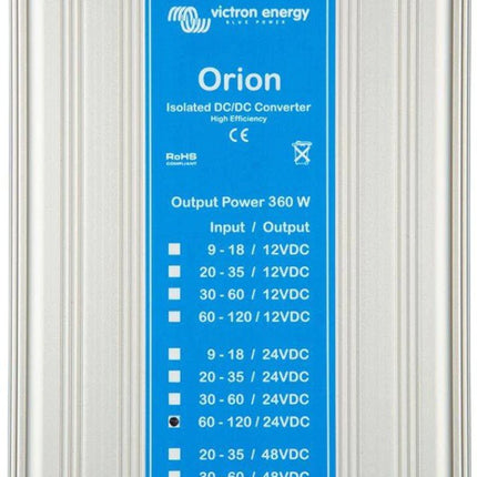 Victron Orion converter 110V/24V/15A