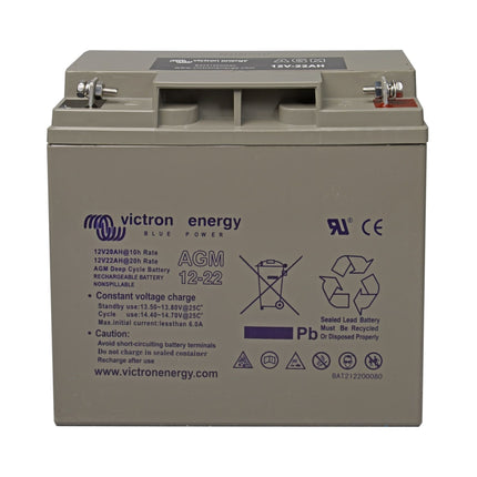 Victron AGM Deep Cycle batteri 12V 22AH