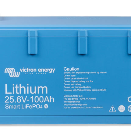 Victron Lithium LiFePO4 25,6V 100AH Smart
