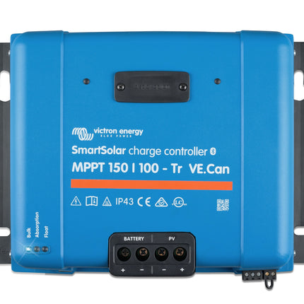 Victron SmartSolar MPPT 150/100-MC4 VE.Can solcelleregulator set forfra