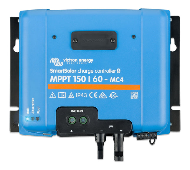 Victron SmartSolar MPPT 150/60-MC4 solcelleregulator set forfra