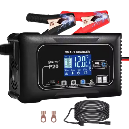 LithiumPro - HTRC P20 Smart Charger 12/24V 20A
