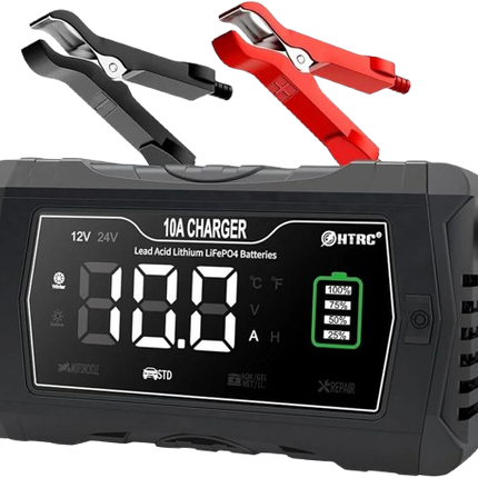 LithiumPro - HTRC P10 12V/24V 10A Smart Charger