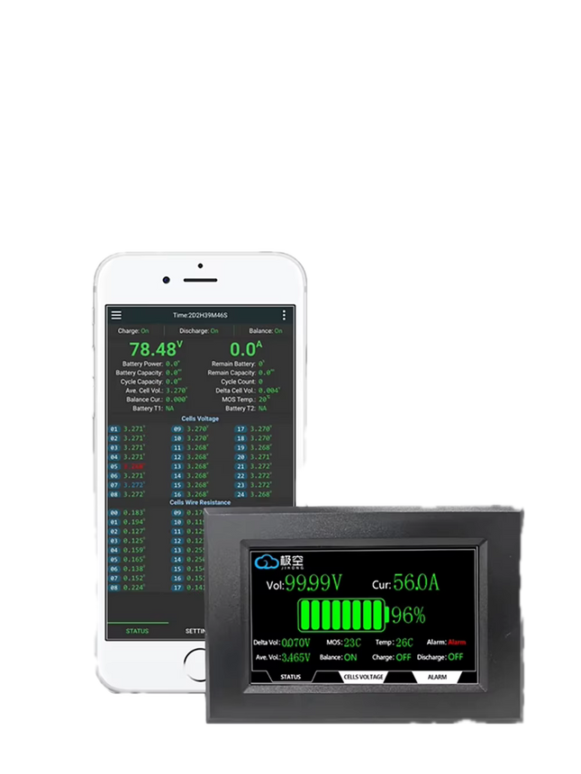 JK BMS 4.3 Display – LCD-skærm til JK Smart BMS