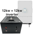 12 KWH LIFEPO4 + DEYE 12 KW INVERTER SAMLEPAKKE
