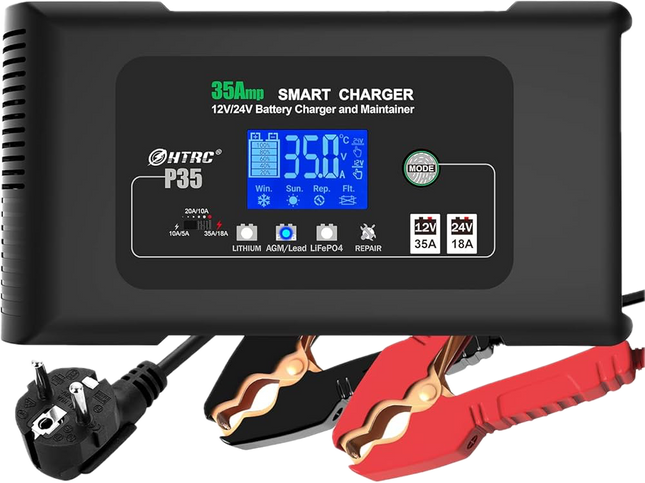 LithiumPro - HTRC P35 Smart Charger 12/24V 35A