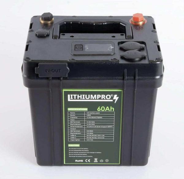 LithiumPro LiFePO4 12V 60AH