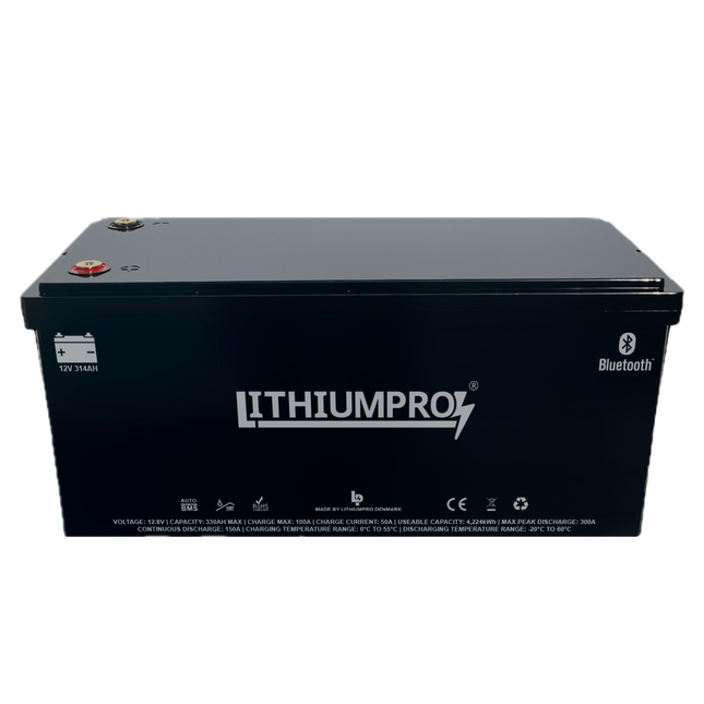 LithiumPro XL 12V 314AH LiFePO4 Lithium Batteri (MB31)