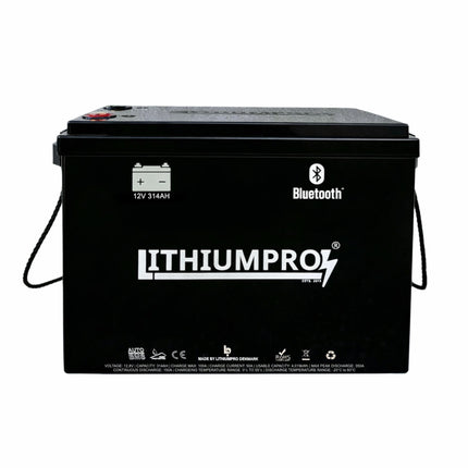LithiumPro MINI 12V 314AH LiFePO4 Lithium Batteri (MB31)