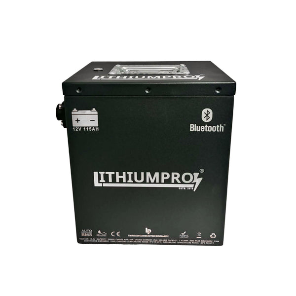 LithiumPro XS STÅL 12V 115AH LiFePO4 Lithium Batteri