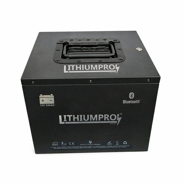 LithiumPro 12V 240AH MINI LiFePO4 litiumbatteri