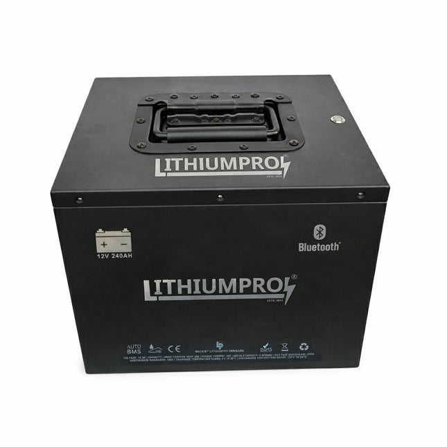 LithiumPro 12V 240AH MINI LiFePO4 Lithium Batteri