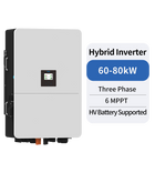 Deye SUN-80K-SG02HP3-EU-EM6 hybrid inverter 80 kW 3-faset højvolt
