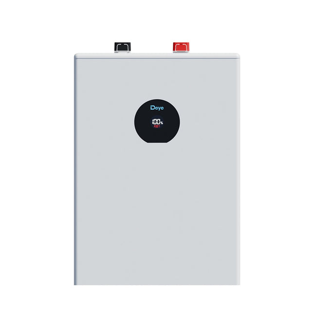 Deye SE-F12 Version C LiFePO4 batteri 12 kWh 51,2 V med display