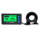 Batterimonitor Hall Coulomb Meter DC 8–100V 200A med LCD-display