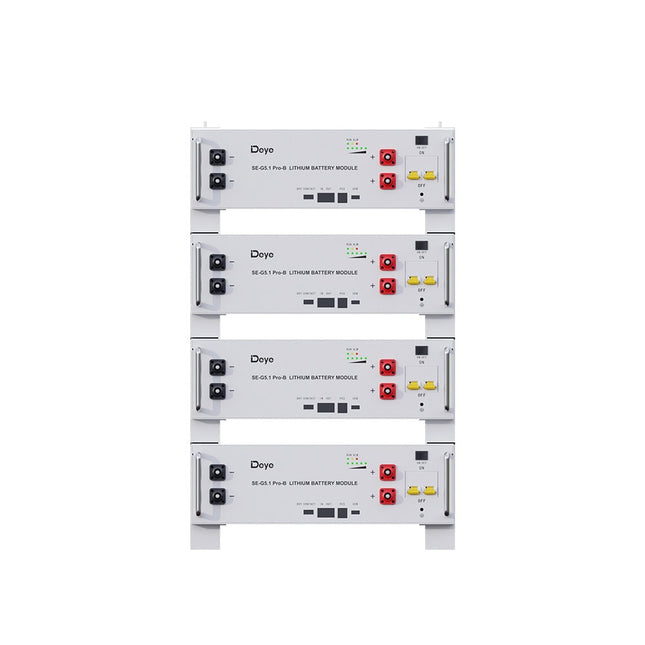 Deye SE-G5.1 Pro-B LiFePO4 batterimodul 5,12 kWh 51,2 V